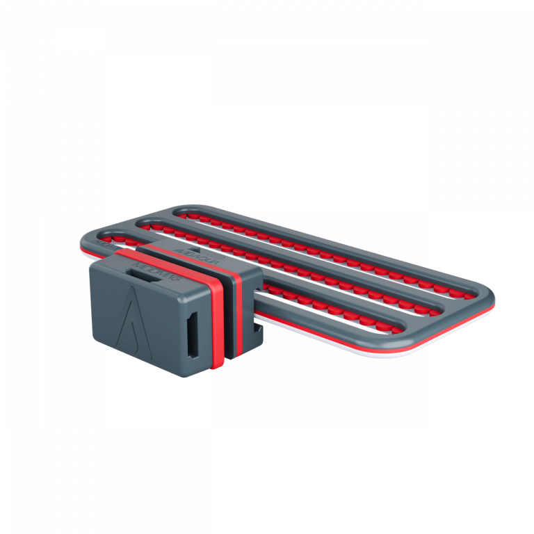 AvidAqua Manta Ray magnetic frag rack, rear view