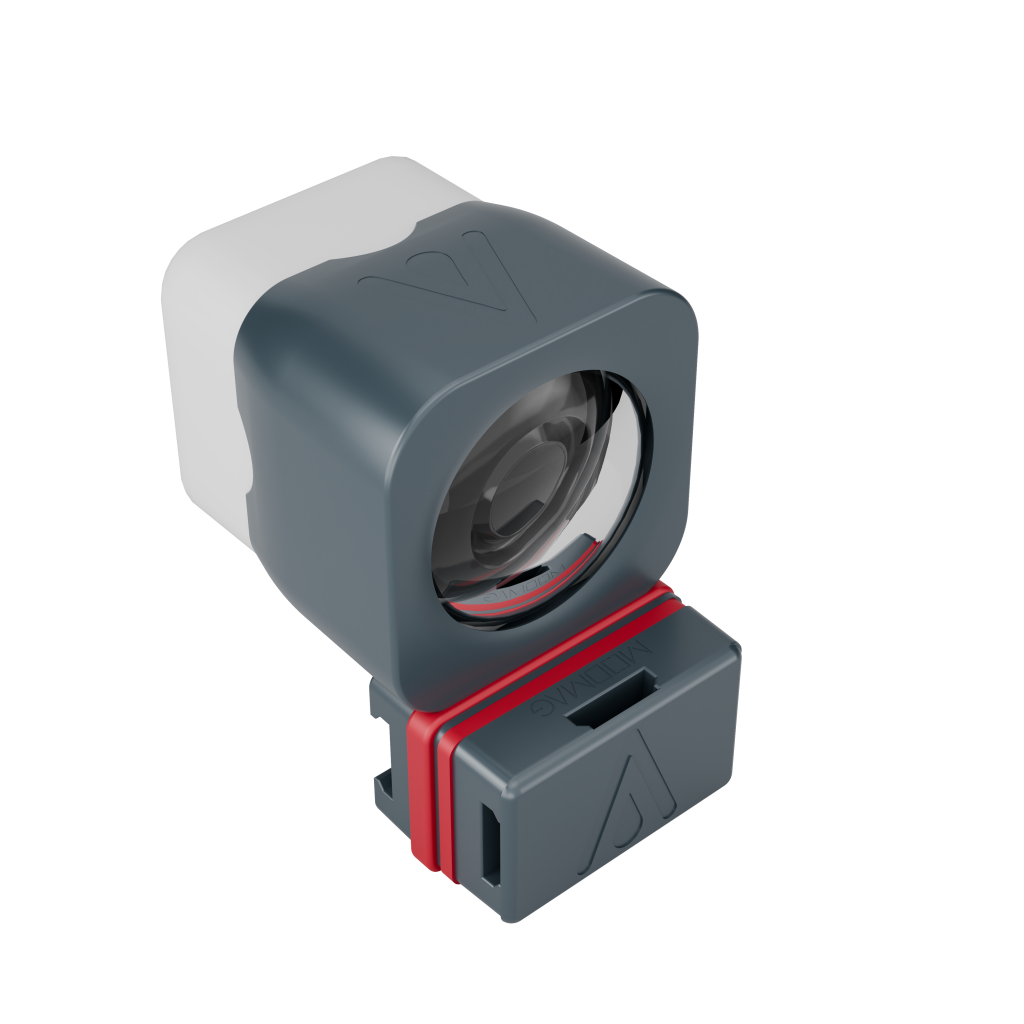 AvidAqua WMNT Wyze camera aquarium mount, angled view